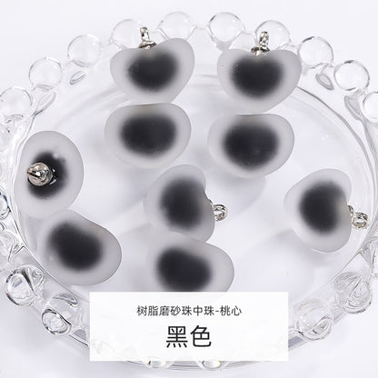 5pcs DIY Handmade Accessories Jewelry Ornament Acrylic Jelly Beads Pendant Earrings Accessories