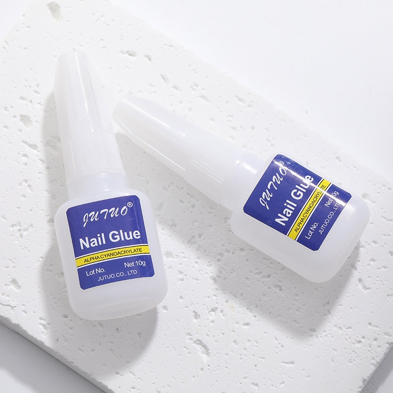 Hot Sell Rhinestone Glue Small Blue Bottle 10g/3g Nail Fast Dry Nail Glue