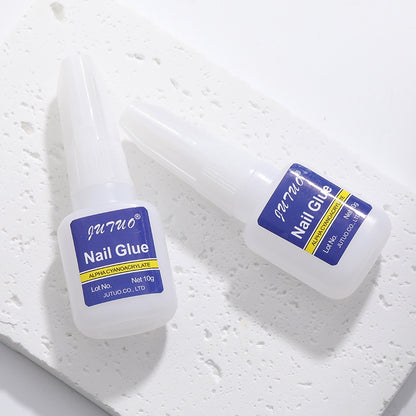 Hot Sell Rhinestone Glue Small Blue Bottle 10g/3g Nail Fast Dry Nail Glue