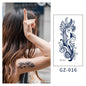 [Genuine goods in stock] New tattoo stickers trend non-reflective lifelike effect tattoo butterfly small fresh waterproof tattoo stickers for men and women Fashion accessories Kore