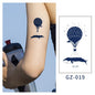 [Genuine goods in stock] New tattoo stickers trend non-reflective lifelike effect tattoo butterfly small fresh waterproof tattoo stickers for men and women Fashion accessories Kore