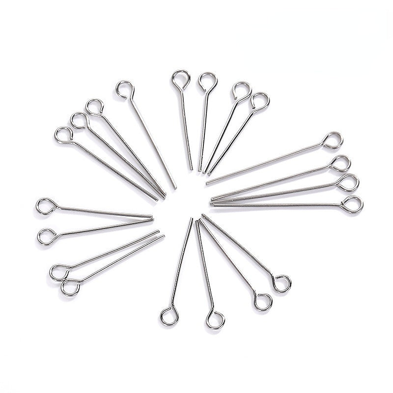 Handmade beaded material diy stainless steel accessories nine-pin nine-pin multi-specification accessories wholesale
