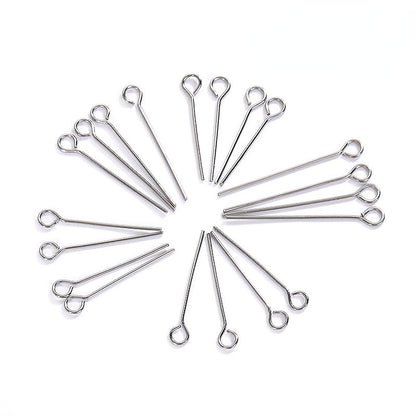 Handmade beaded material diy stainless steel accessories nine-pin nine-pin multi-specification accessories wholesale