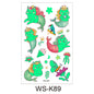 [Genuine goods in stock] Cartoon luminous tattoo stickers are durable, beautiful and fashionable. Personalized tattoo stickers include dinosaurs, mermaids,, luminous stickers
