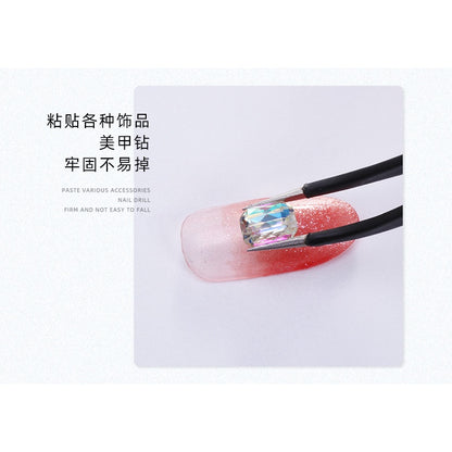 Hot Sell Rhinestone Glue Small Blue Bottle 10g/3g Nail Fast Dry Nail Glue
