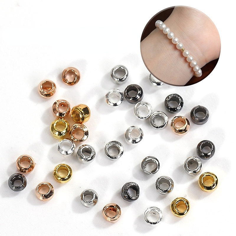 Partition Beads Fixed Bead Tube Position Beads String Beads Loose Beads DIY Jewelry Accessories Materials