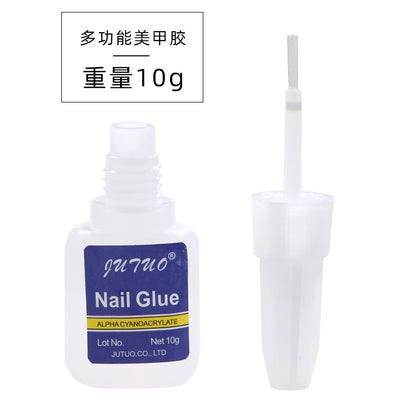 Hot Sell Rhinestone Glue Small Blue Bottle 10g/3g Nail Fast Dry Nail Glue