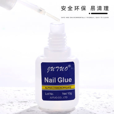 Hot Sell Rhinestone Glue Small Blue Bottle 10g/3g Nail Fast Dry Nail Glue