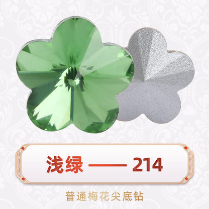 Flower Glass Crystal Rhinestones for Nail Art Decoration Jewelry Making Luxury nail rhinestones