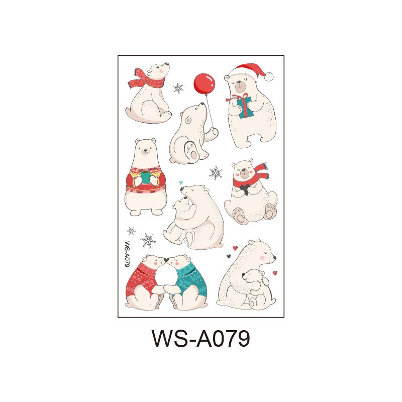 Fashion Children's Cartoon Luminous Tattoo Stickers Animal Luminous Stickers