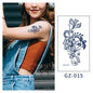 [Genuine goods in stock] New tattoo stickers trend non-reflective lifelike effect tattoo butterfly small fresh waterproof tattoo stickers for men and women Fashion accessories Kore