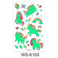 [Genuine goods in stock] Cartoon luminous tattoo stickers are durable, beautiful and fashionable. Personalized tattoo stickers include dinosaurs, mermaids,, luminous stickers