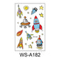 【Ready Stock】kawaii Fashion mini cartoon tattoo sticker fashion face sticker long-lasting waterproof disposable tattoo sticker sexy tattoo sticker cute face sticker