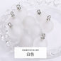 5pcs DIY Handmade Accessories Jewelry Ornament Acrylic Jelly Beads Pendant Earrings Accessories
