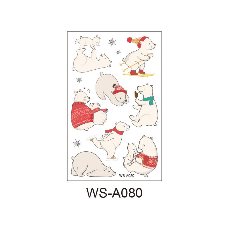 Fashion Children's Cartoon Luminous Tattoo Stickers Animal Luminous Stickers