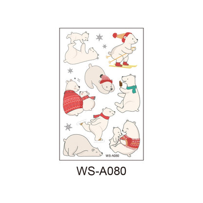 Fashion Children's Cartoon Luminous Tattoo Stickers Animal Luminous Stickers