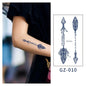 [Genuine goods in stock] New tattoo stickers trend non-reflective lifelike effect tattoo butterfly small fresh waterproof tattoo stickers for men and women Fashion accessories Kore