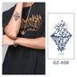 [Genuine goods in stock] New tattoo stickers trend non-reflective lifelike effect tattoo butterfly small fresh waterproof tattoo stickers for men and women Fashion accessories Kore