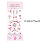 Princess Gauze Skirt Stick Drill Children's Gem Crystal Decorative Stickers Cartoon Diamond Creative Stickers
