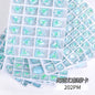 10pcs Moka series rhinestones blue Crooked Peach Love Rhineau Phantom Mocha Color K9 High-grade Crystal Glass Rhinestones High Top Crystal Sweet Heart Diy Nail