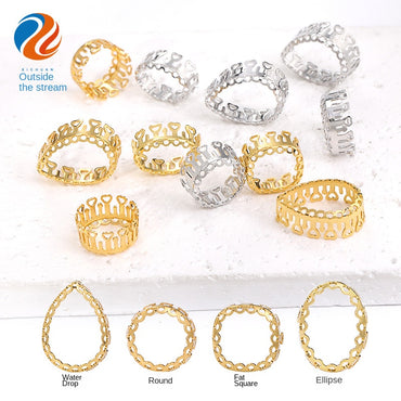 Loose Nest Claw Copper Base Support Hand Stitched Clothes Bag Shoes Pendant Metal Accessories Diy Accessories Materials