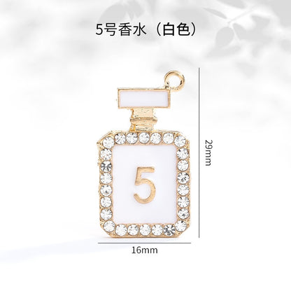 Hole Shoes Accessories Diy Pearl Flowers Crystal White Diamond Shoes Buckle Decorative Buckle Accessories Hole Shoes Cross Chain Garden Shoes of Shoes Flower