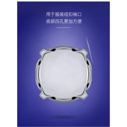 10mm Four-corner Gem Flower Claw Drill with Bottom Support Hand Stitched Drill Clothing Accessories Footwear Accessories