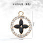 Hole Shoes Accessories Diy Pearl Flowers Crystal White Diamond Shoes Buckle Decorative Buckle Accessories Hole Shoes Cross Chain Garden Shoes of Shoes Flower