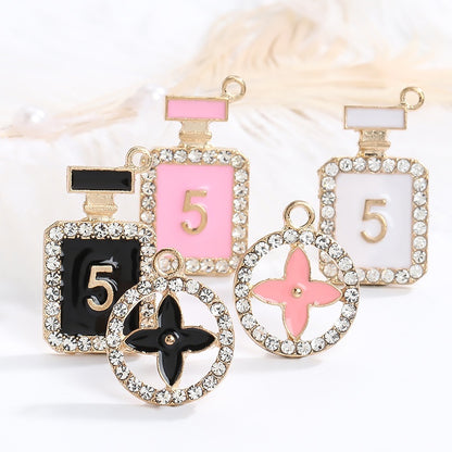 Hole Shoes Accessories Diy Pearl Flowers Crystal White Diamond Shoes Buckle Decorative Buckle Accessories Hole Shoes Cross Chain Garden Shoes of Shoes Flower