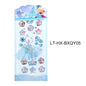Princess Gauze Skirt Children's Gem Stick Crystal Ornament Stickers Cartoon Diamond Creative Stickers