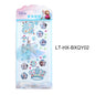 Princess Gauze Skirt Children's Gem Stick Crystal Ornament Stickers Cartoon Diamond Creative Stickers