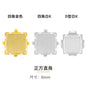 Four-corner claw drilling bracket, rhinestone bottom bracket, hand-sewn material, clothes, bags, shoes, DIY accessories.