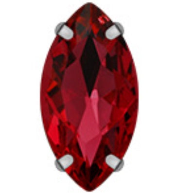 4*8/5*10mm Navette Shape Crystal Rhinestone with Silver Claw Clothing Accessories Rhinestones