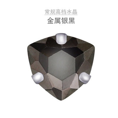 7mm 10pcs Fat Triangle Claw Drill Hand Stitched Glass Drill Crystal Drill Diy Clothing Wedding Accessories Clothing Accessories
