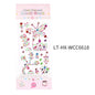 Princess Gauze Skirt Stick Drill Children's Gem Crystal Decorative Stickers Cartoon Diamond Creative Stickers