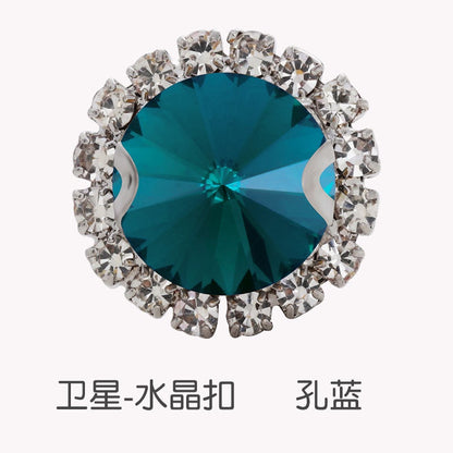 16mm Crystal Buckle Siege Crystal Diy Jewelry Clothing Accessories Handmade Accessories Materials