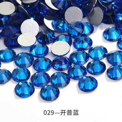 Flat Bottom Round Nail Drill DIY Phone Case Accessories Rhinestone Sticker Drill Violent Bear Accessories
