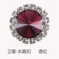 16mm Crystal Buckle Siege Crystal Diy Jewelry Clothing Accessories Handmade Accessories Materials