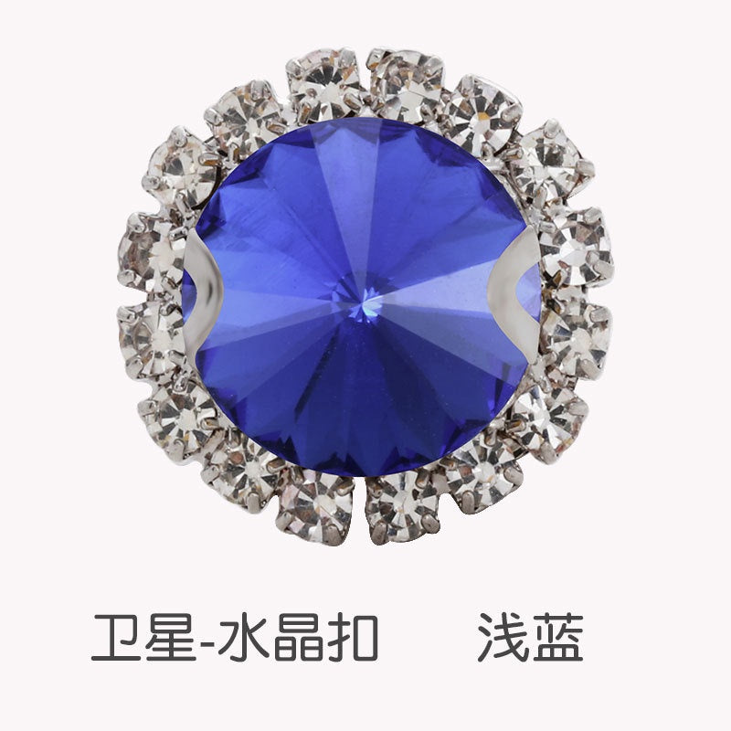 16mm Crystal Buckle Siege Crystal Diy Jewelry Clothing Accessories Handmade Accessories Materials