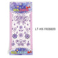Rhinestone Stickers Children's Cartoon Flower Three-dimensional Stickers Diamond Love Butterfly Rhinestone Stickers Holiday Handmade Creative Mobile Phone Case DIY Decoration