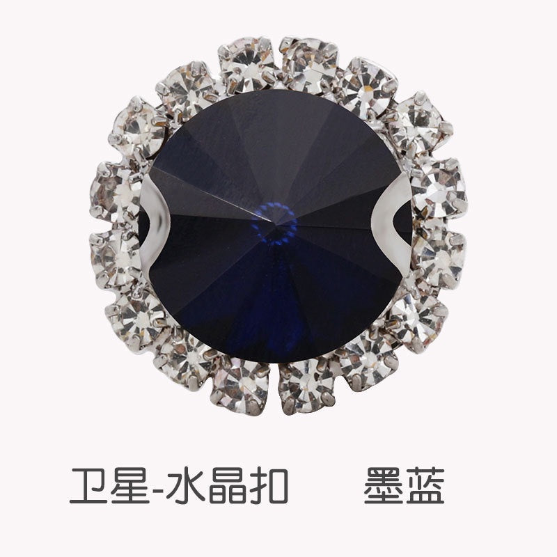 16mm Crystal Buckle Siege Crystal Diy Jewelry Clothing Accessories Handmade Accessories Materials