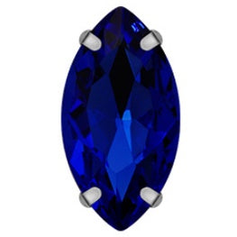 4*8/5*10mm Navette Shape Crystal Rhinestone with Silver Claw Clothing Accessories Rhinestones