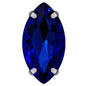 4*8/5*10mm Navette Shape Crystal Rhinestone with Silver Claw Clothing Accessories Rhinestones