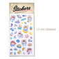 Girl Kid Astronaut Spaceship Sticker Makeup Party Temporary Sticker