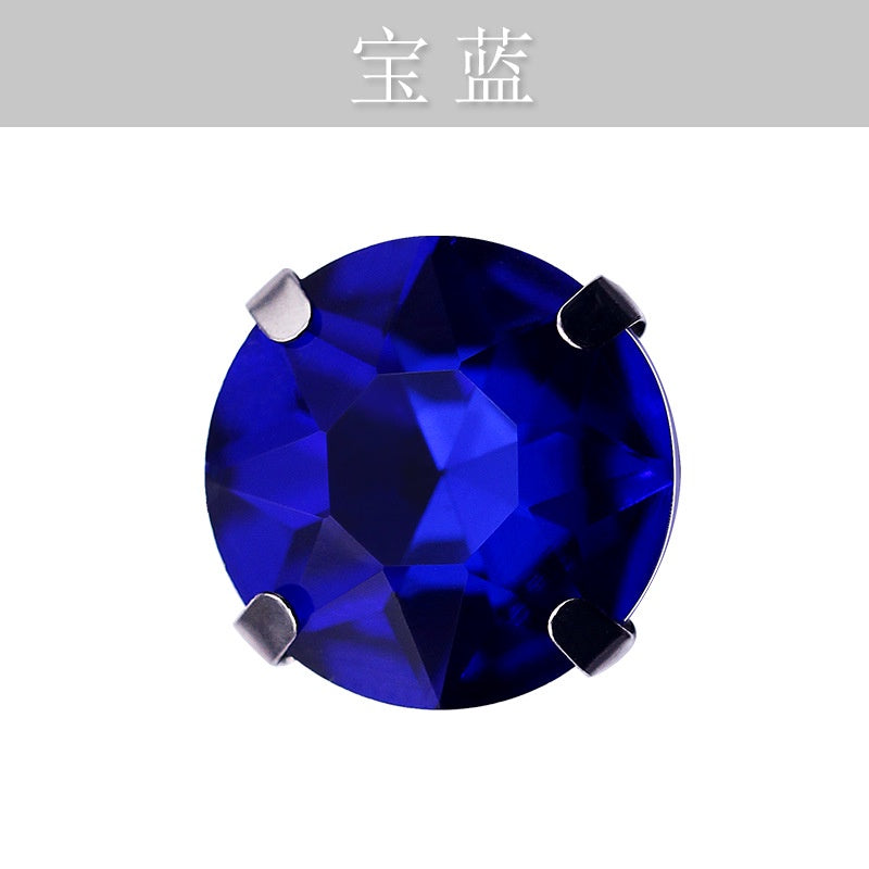 10mm Four-corner Gem Flower Claw Drill with Bottom Support Hand Stitched Drill Clothing Accessories Footwear Accessories