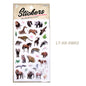 Cartoon Animal Tattoo Stickers Waterproof Fun Children's Stickers Tiger Panda Elk Cosmetics