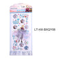 Princess Gauze Skirt Children's Gem Stick Crystal Ornament Stickers Cartoon Diamond Creative Stickers