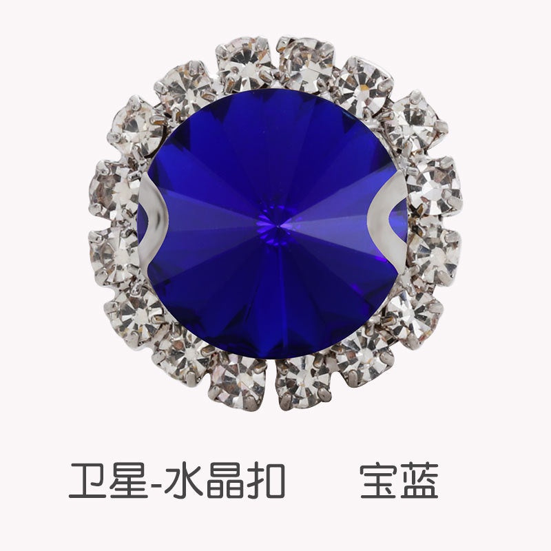 16mm Crystal Buckle Siege Crystal Diy Jewelry Clothing Accessories Handmade Accessories Materials