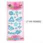 Rhinestone Stickers Children's Cartoon Flower Three-dimensional Stickers Diamond Love Butterfly Rhinestone Stickers Holiday Handmade Creative Mobile Phone Case DIY Decoration