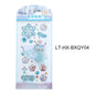 Princess Gauze Skirt Children's Gem Stick Crystal Ornament Stickers Cartoon Diamond Creative Stickers
